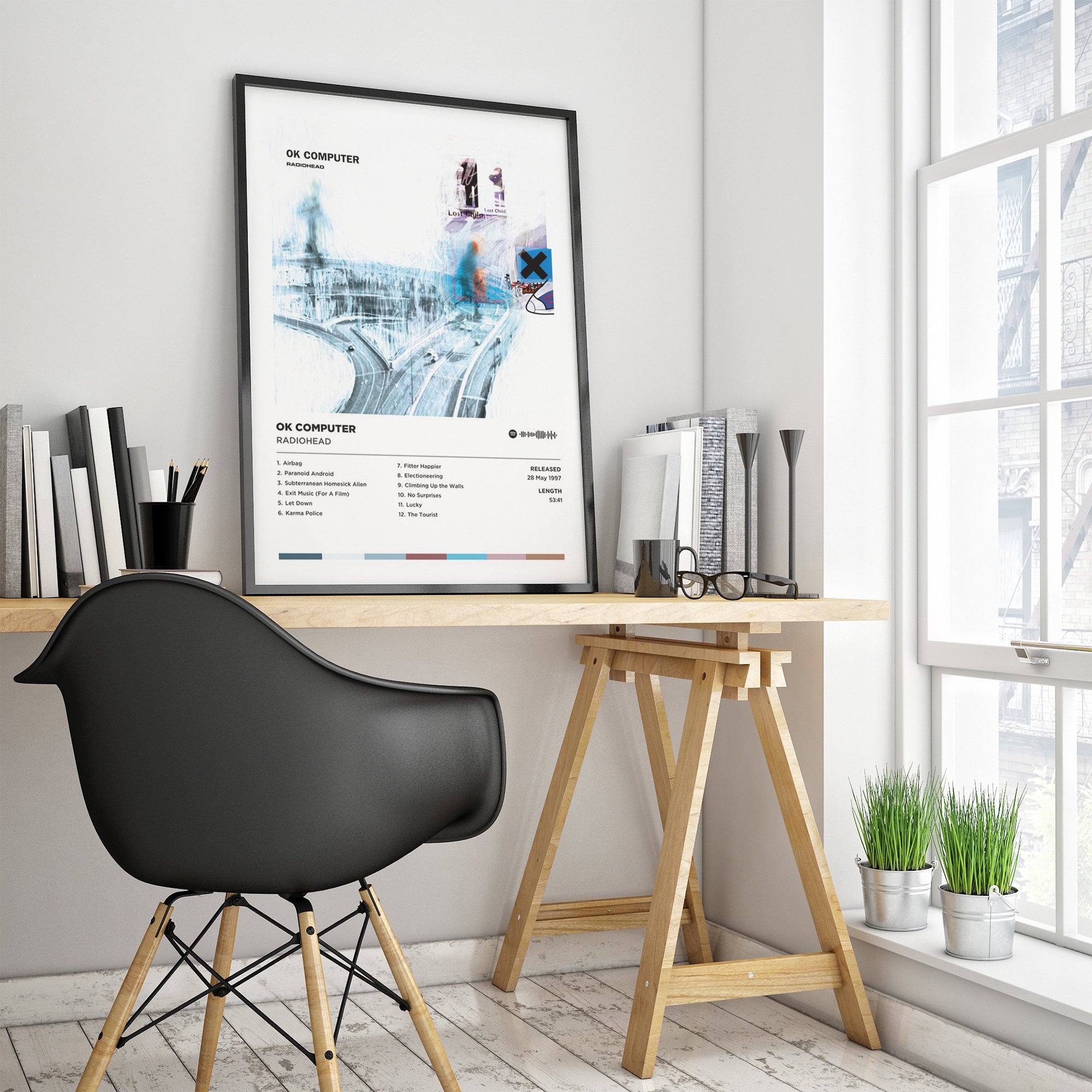 Radiohead Poster Prints – Black Cat Print Club