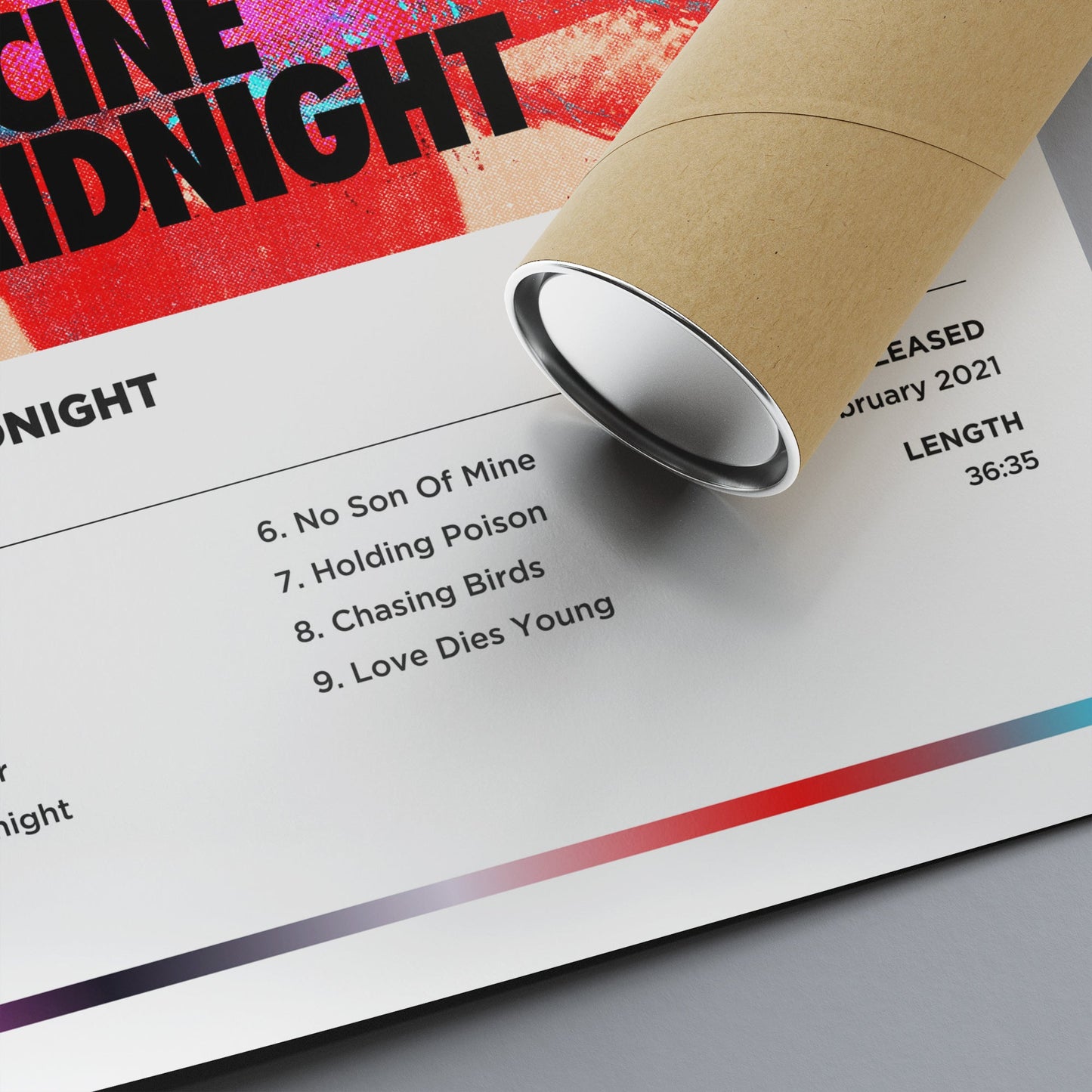 Foo Fighters - Medicine At Midnight Framed Poster Print | Polaroid Style | Album Cover Artwork