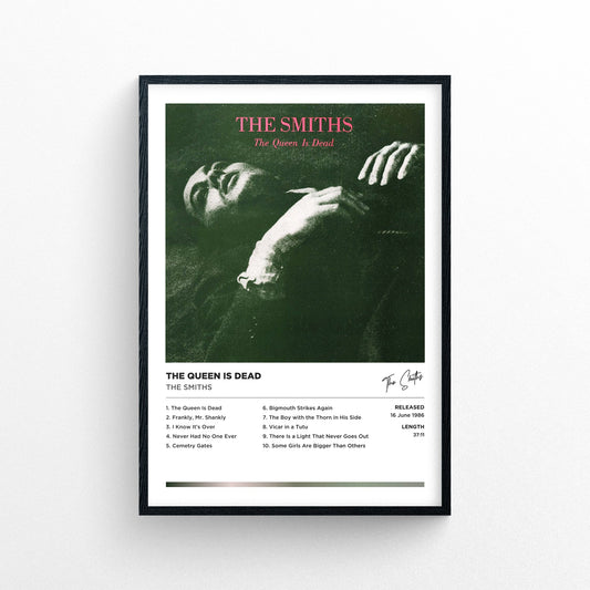 The Smiths - The Queen Is Dead Framed Poster Print | Polaroid Style | Album Cover Artwork