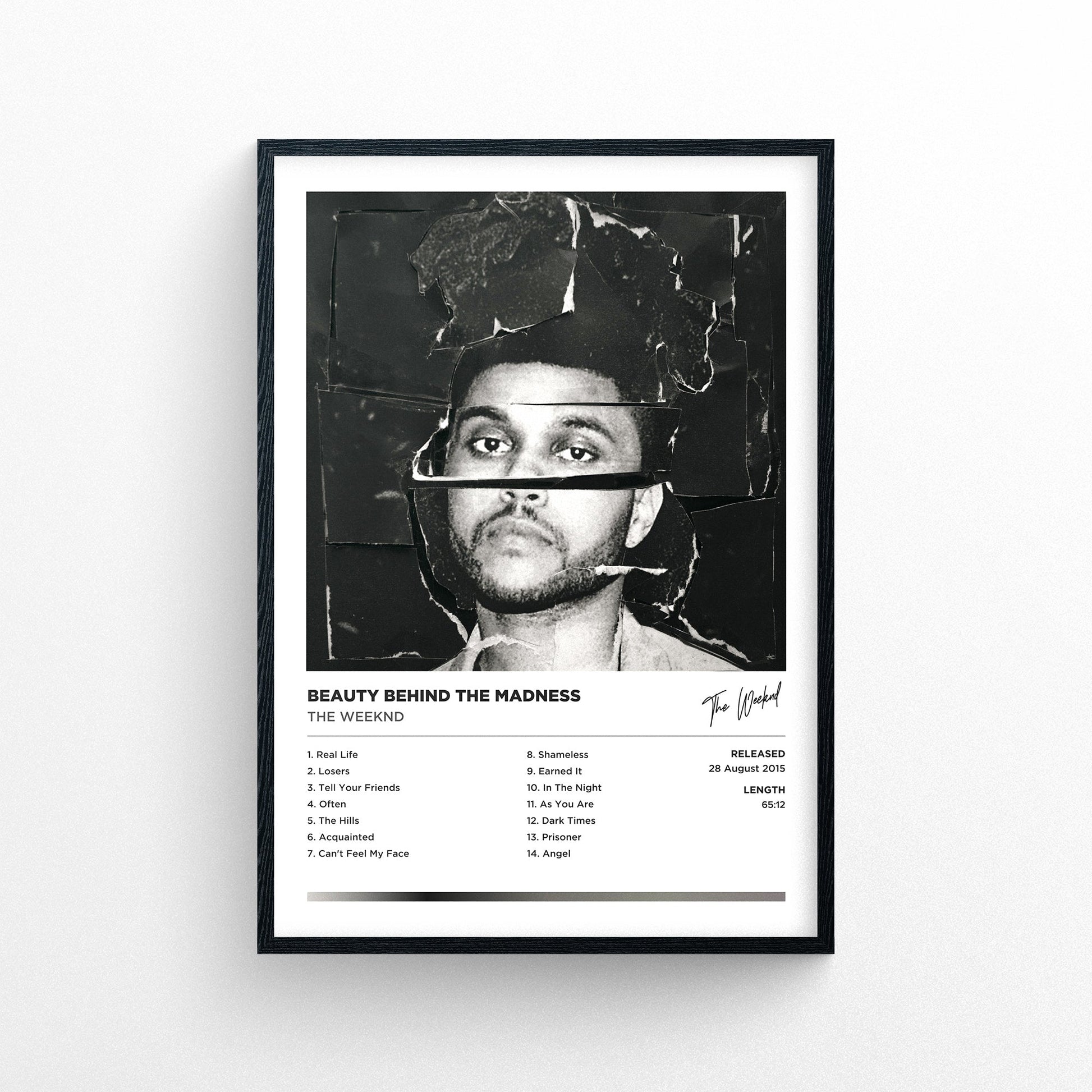 THE WEEKND Poster  For Music Lovers 