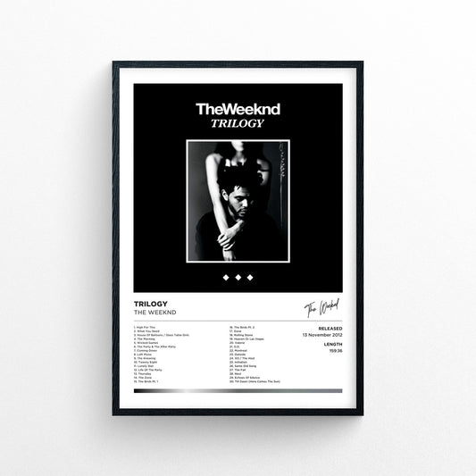 The Weeknd Poster Prints – Black Cat Print Club