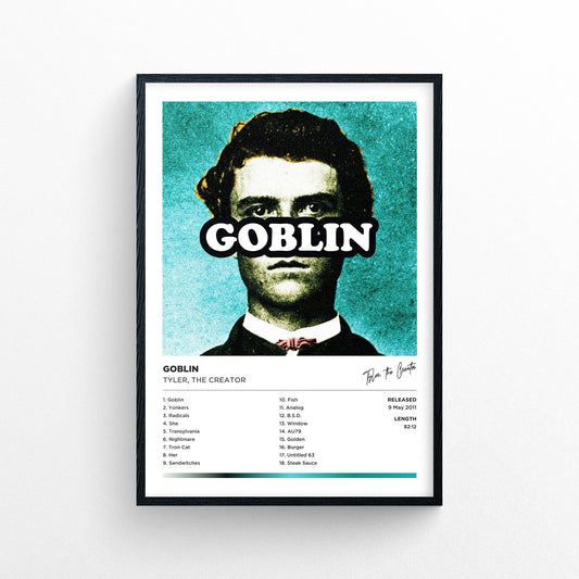 Tyler The Creator - Goblin Alternative Cover Framed Poster Print | Polaroid Style | Album Cover Artwork